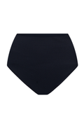 ROEM Lana Texture Bottom in black, ghost back view