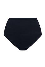 ROEM Lana Texture Bottom in black, ghost back view