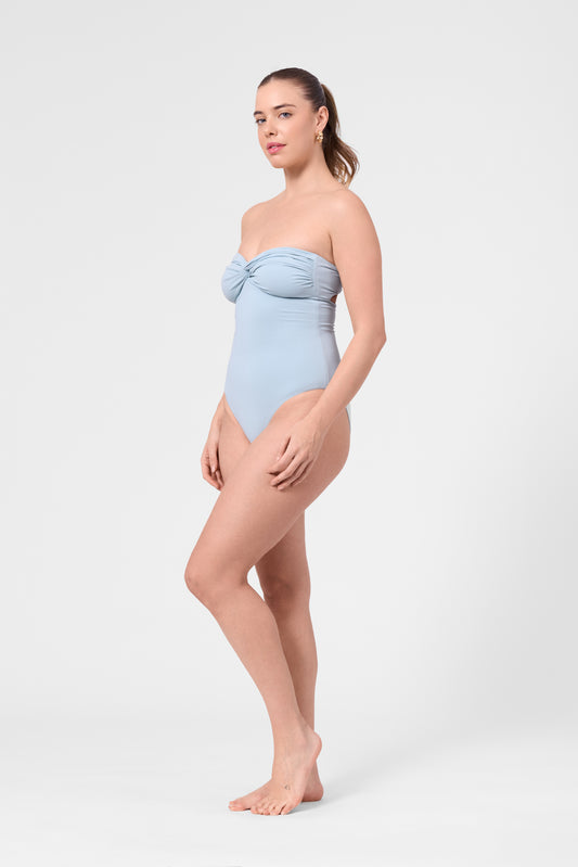 Bartolome Bandeau Top One Piece - Pool
