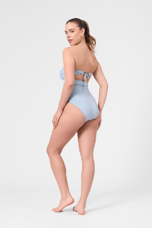 Bartolome Bandeau Top One Piece - Pool