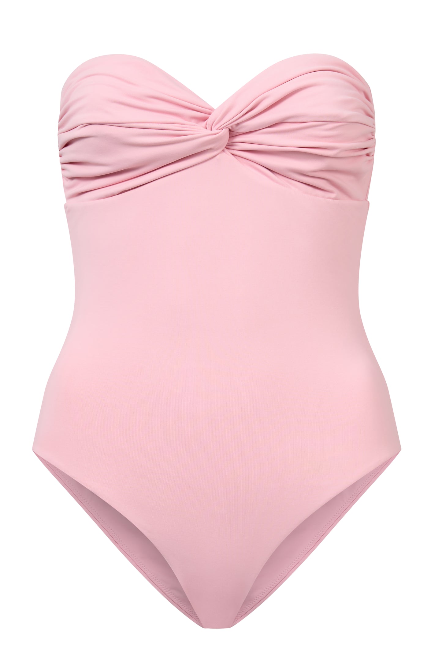 ROEM Bartolome Bandeau Top One Piece in Bloom, ghost front view