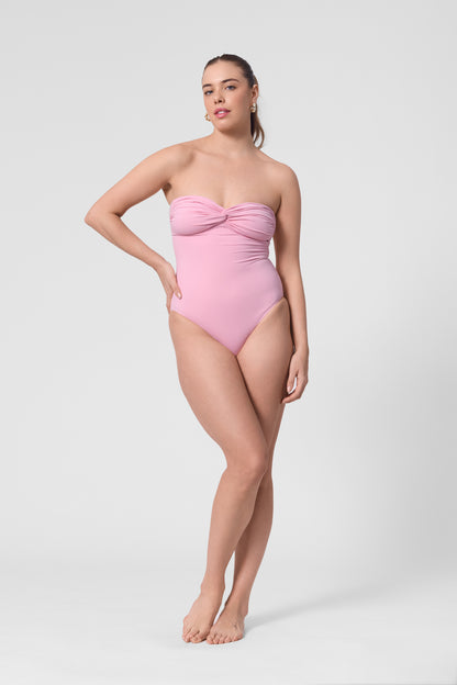 Bartolome Bandeau Top One Piece - Bloom