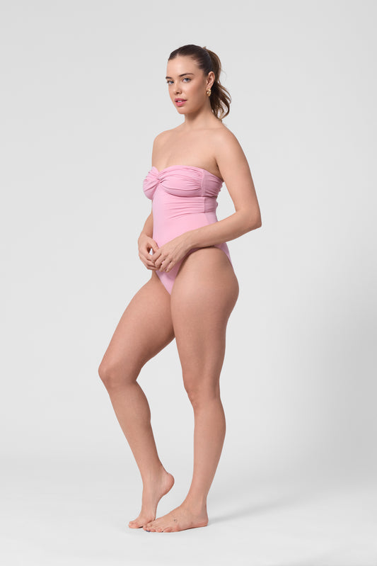 Bartolome Bandeau Top One Piece - Bloom