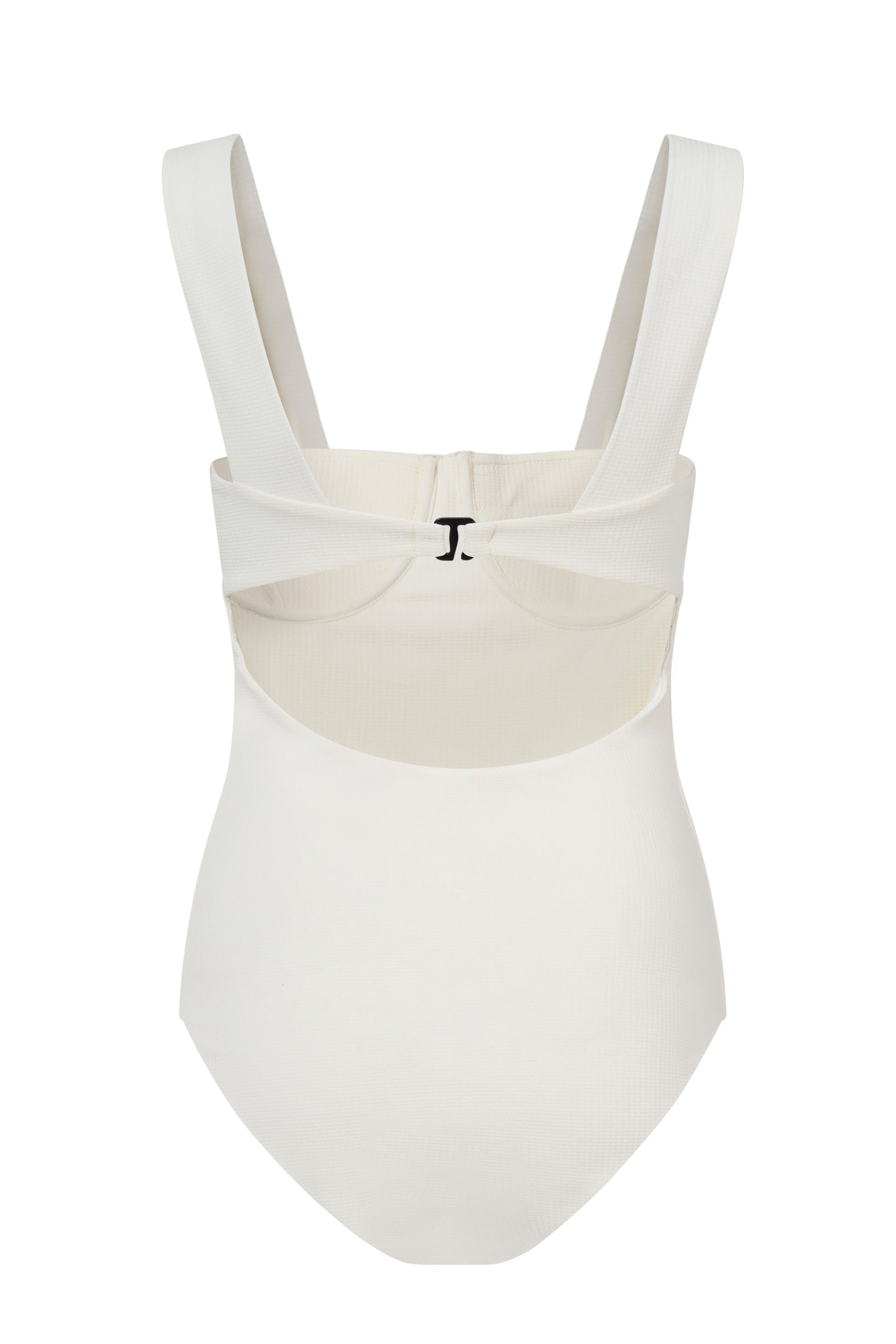 ROEM Calabria One Piece in Pearl, ghost back view