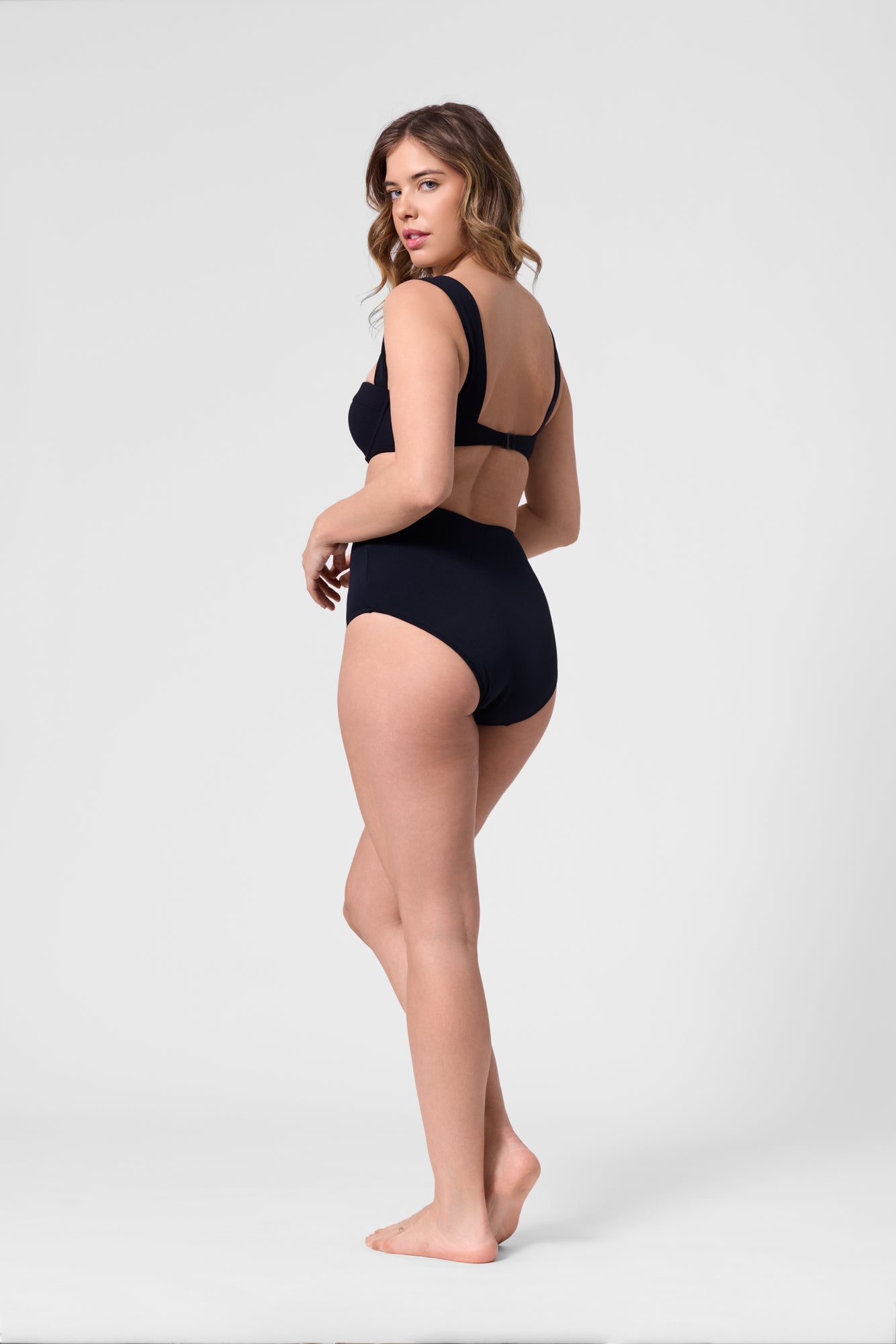 Lana Texture Bottom - Black