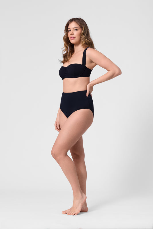 Lana Texture Bottom - Black