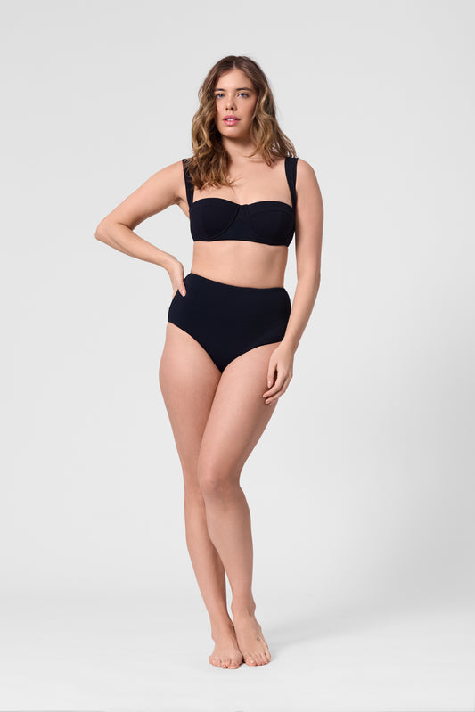 Lana Texture Bottom - Black