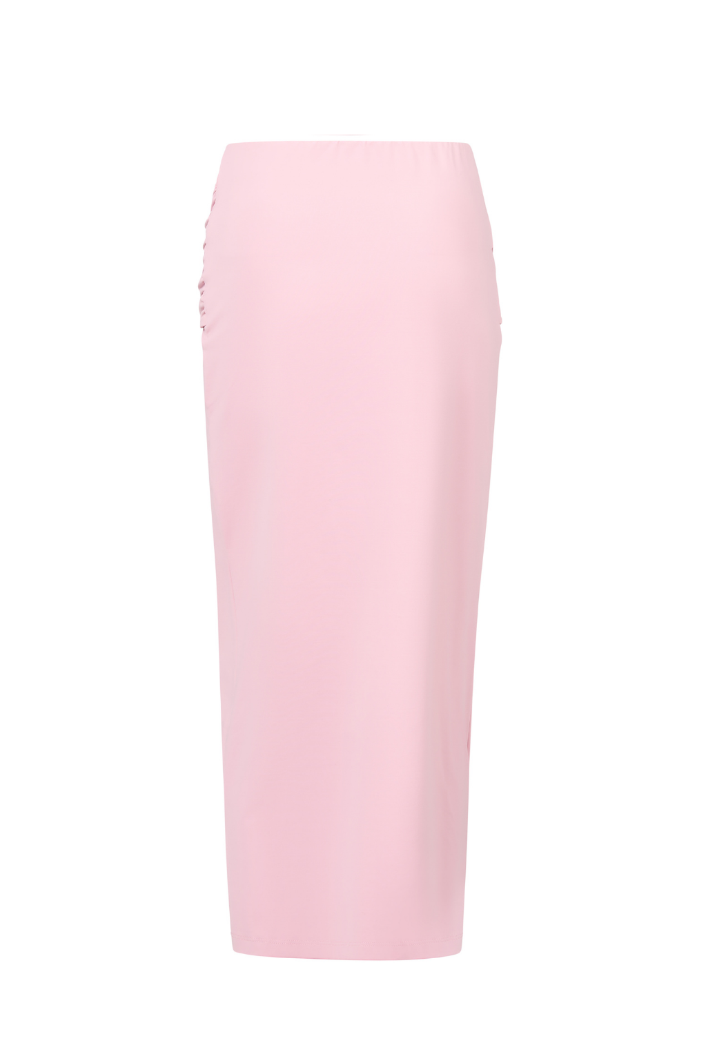 ROEM Itaso Front Wrap Skirt in Bloom, ghost back view