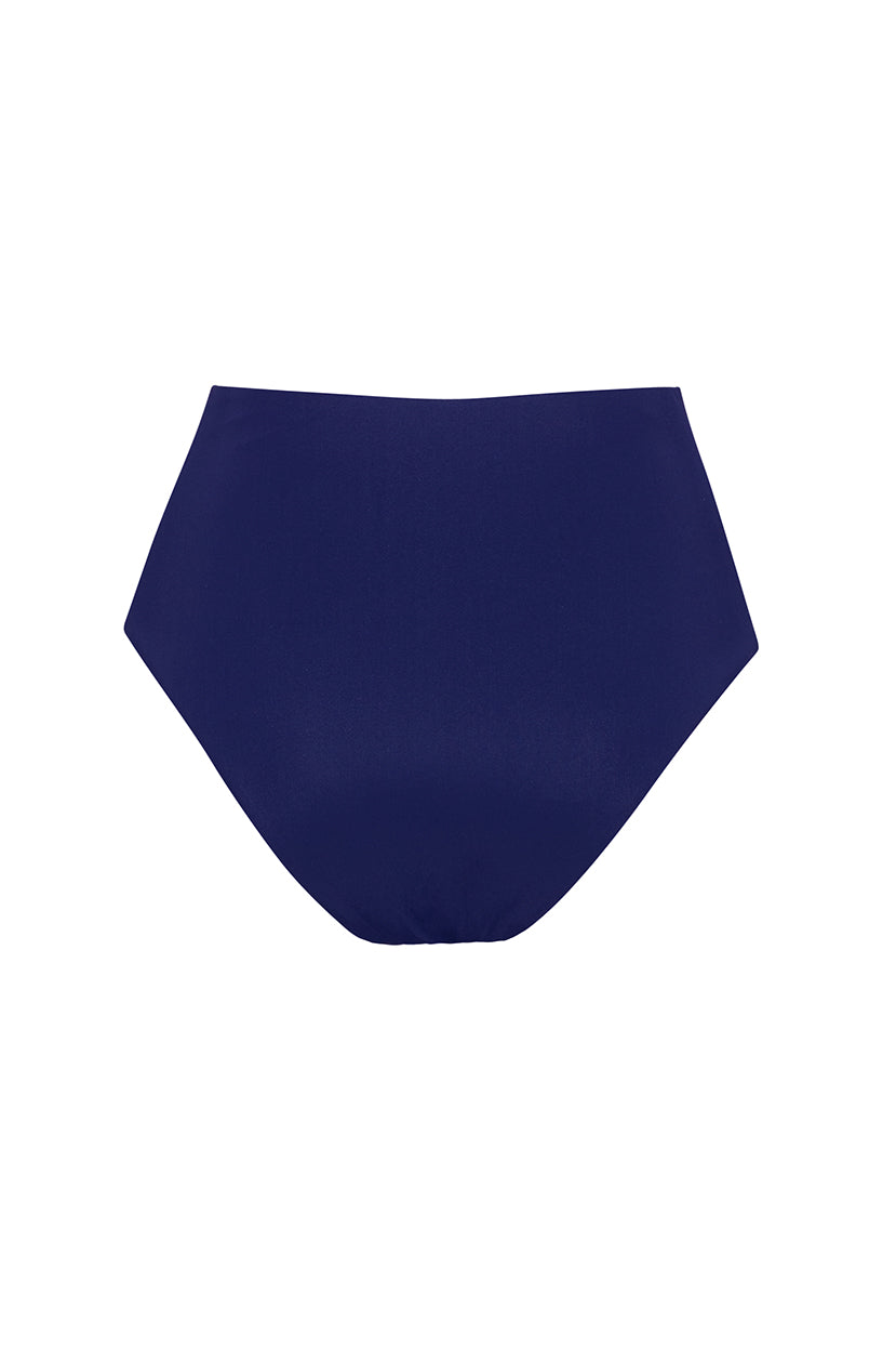 ROEM Lana Bottom in Periwinkle/Navy, back view2