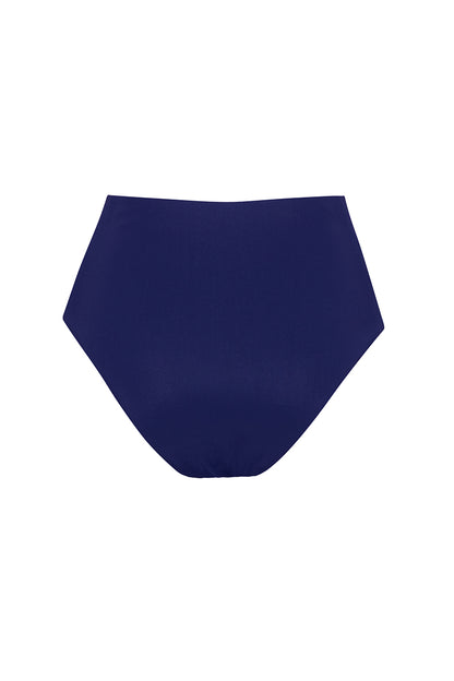 ROEM Lana Bottom in Periwinkle/Navy, back view2