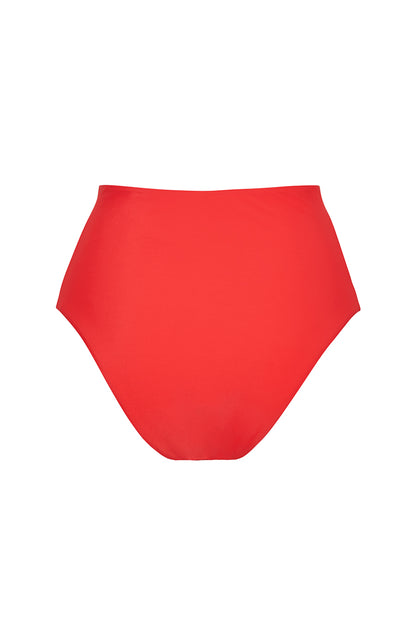 ROEM Lana Bottom in Poppy Red, back view