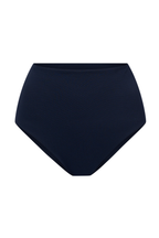 ROEM Lana Texture Bottom in Indigo, ghost front view
