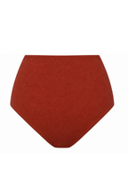 ROEM Lana Texture Bottom in Terracotta, ghost back view
