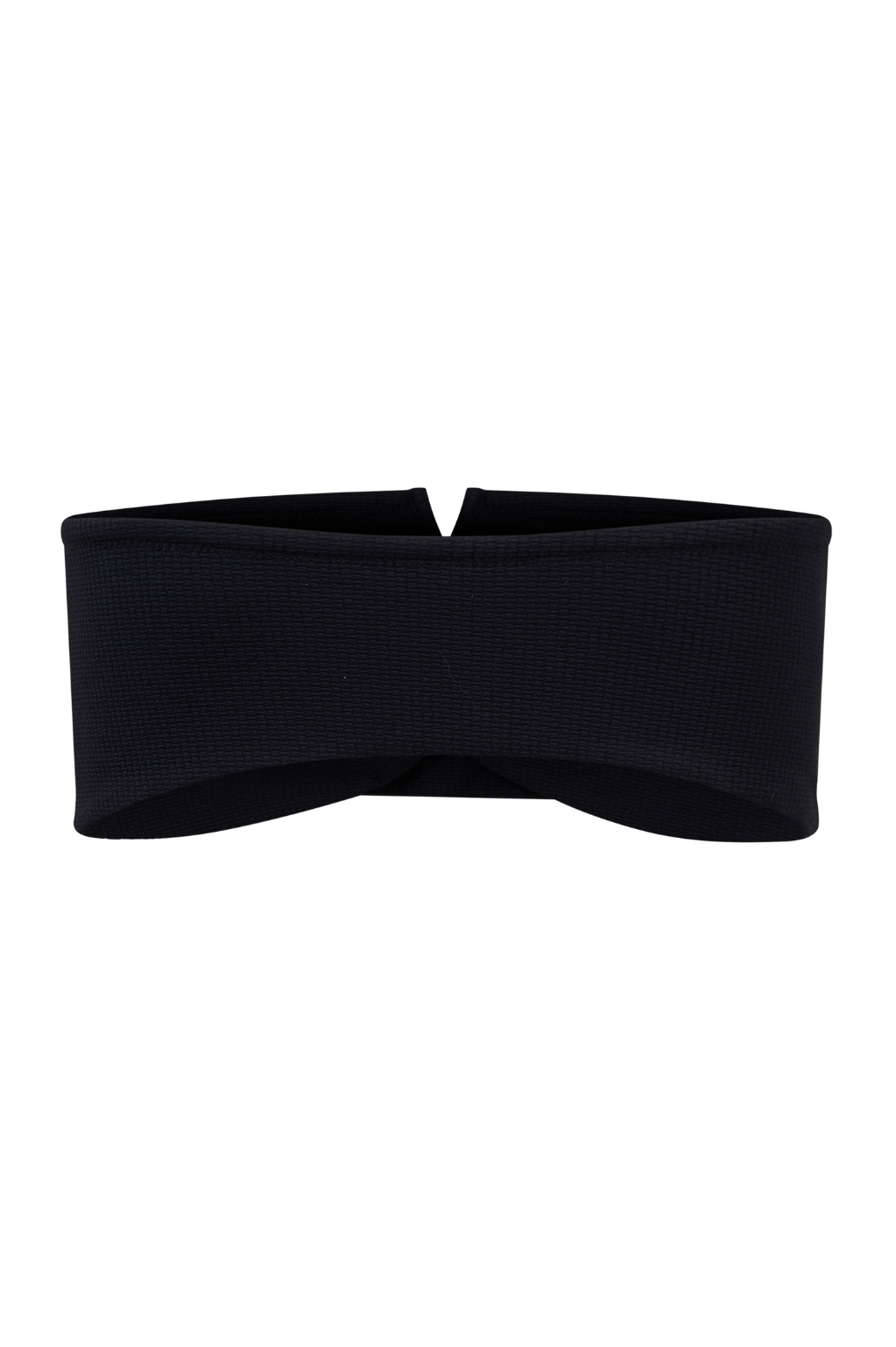 ROEM Lorient Bandeau Top in Black, back view