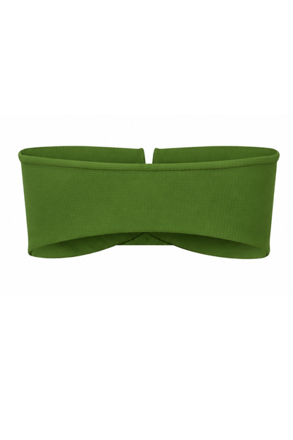 ROEM Lorient Bandeau Top in Garden, back view