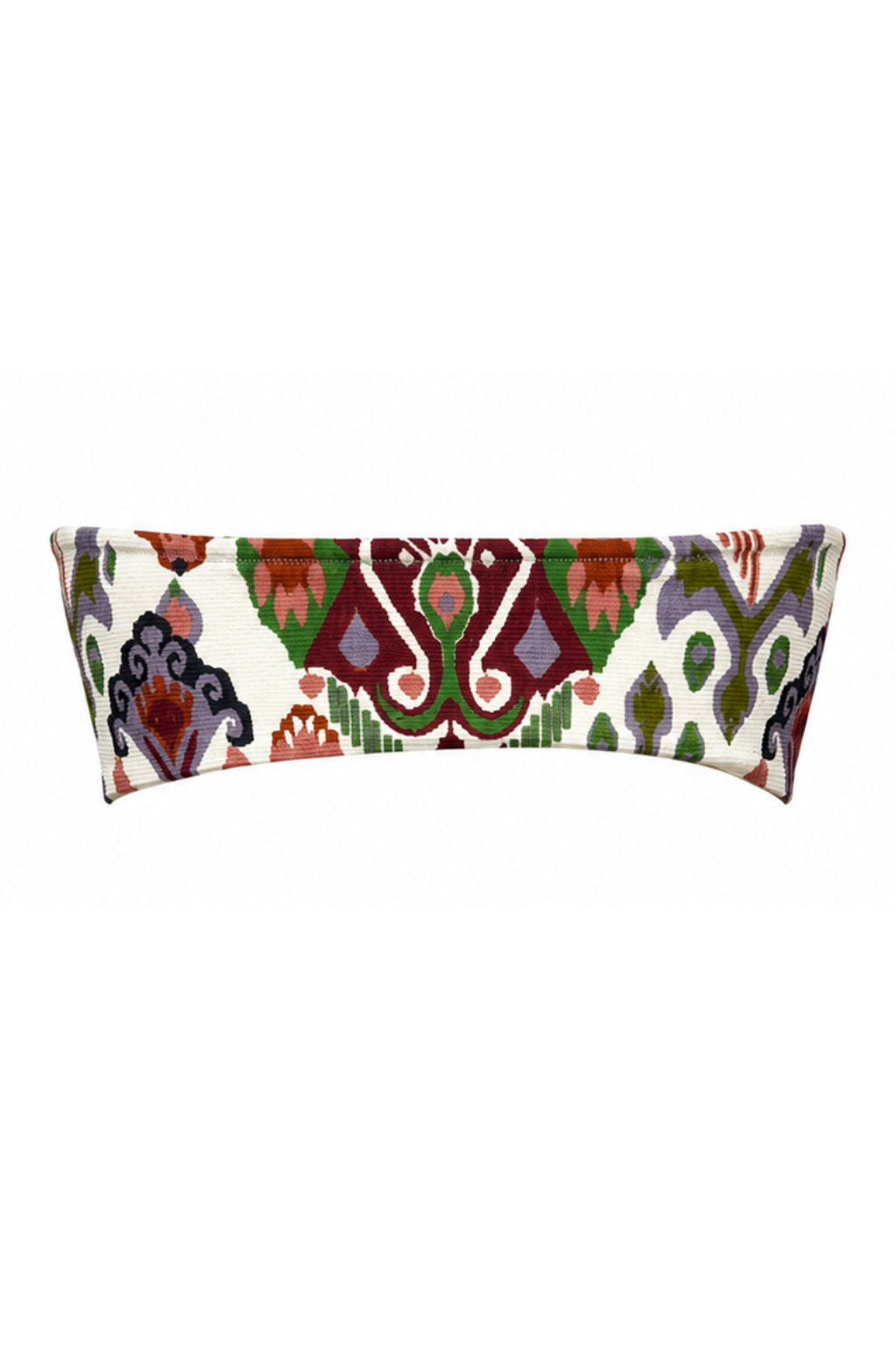 ROEM Lorient Bandeau Top in Goa Ikat, back view