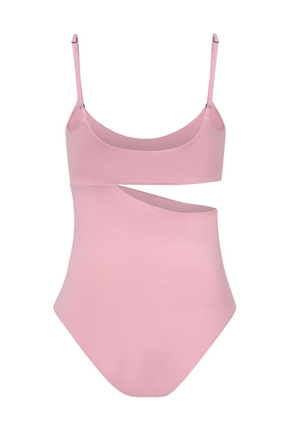 ROEM Nerissa One-Piece swimsuit in Bloom, back view