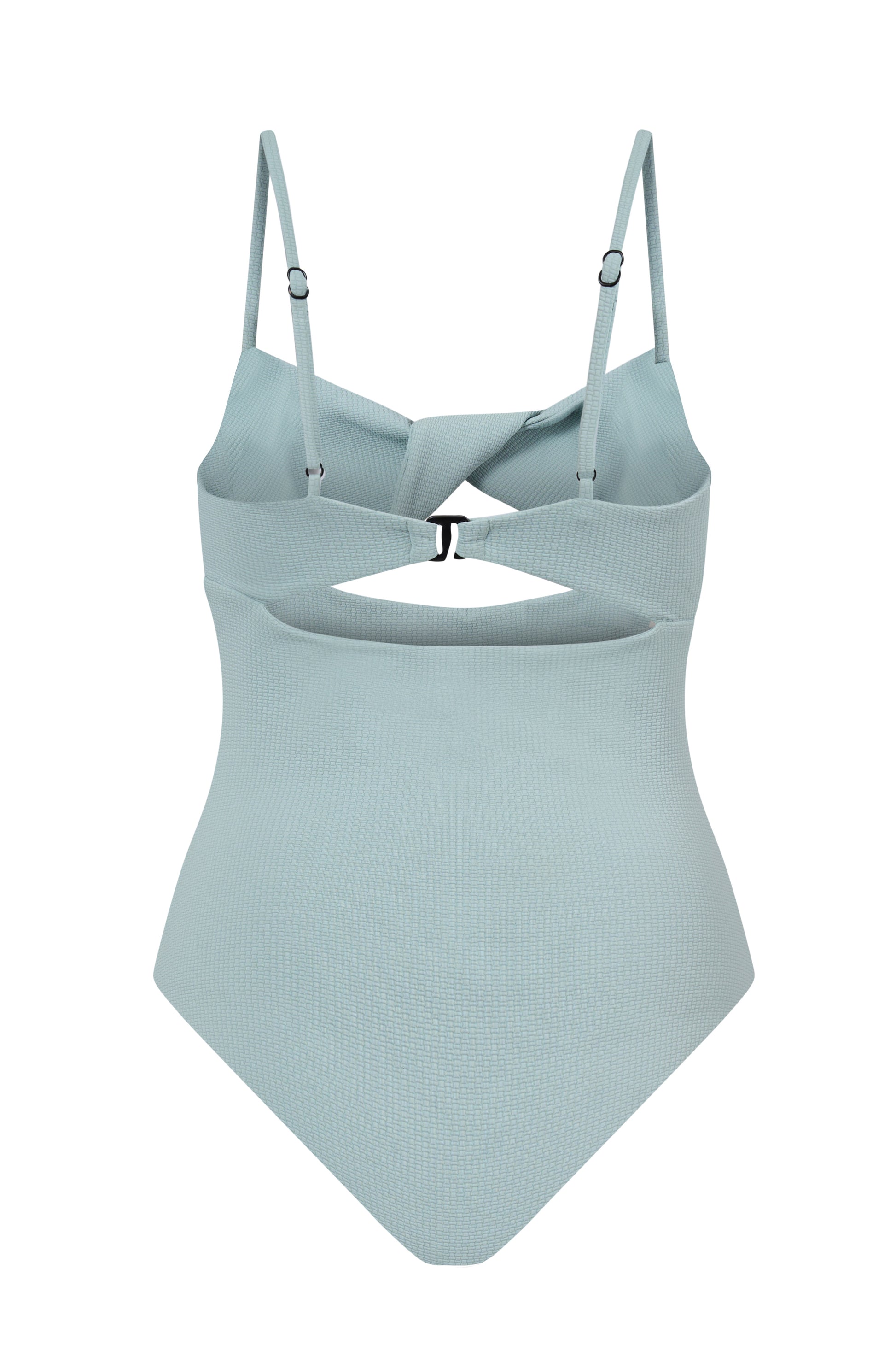 ROEM Santa Cruz One Piece in Pool, ghost front view