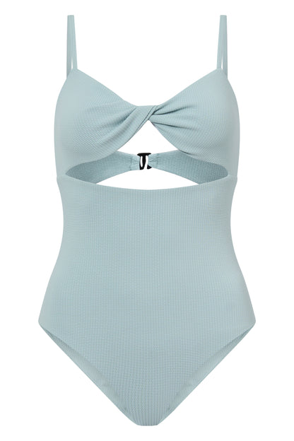 ROEM Santa Cruz One Piece in Pool, ghost front view